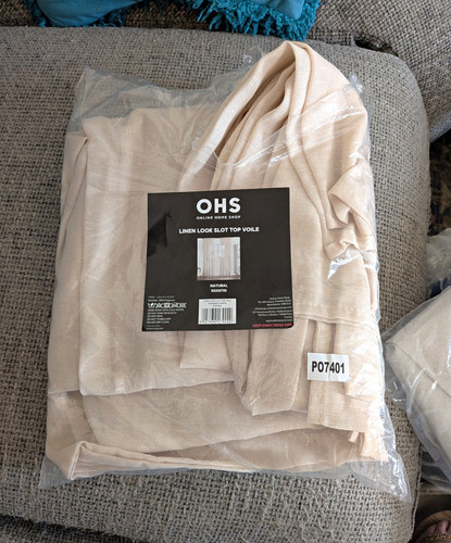 Ohs linen look - linen, voile