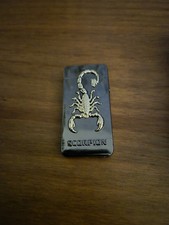 Black Usb Rechargeable  Electronic Lighter With Scorpion Design