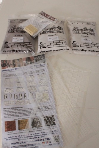 Doll house brick roof - house, &