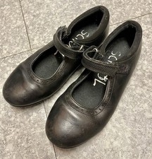 Girls Black Next School Shoes
