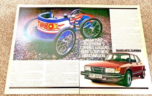 Saab 900 apc turbo 1980s - turbo,
