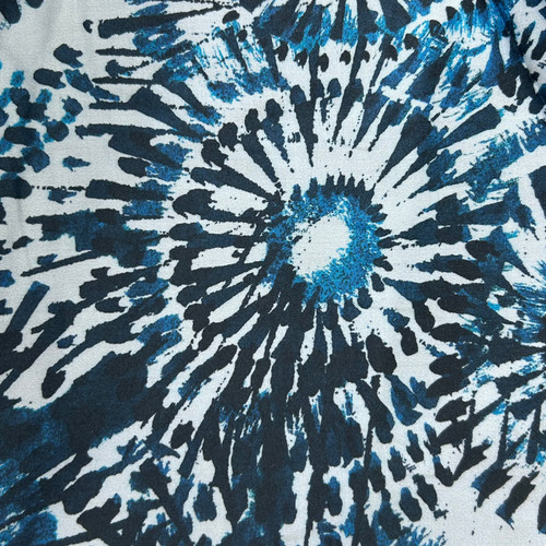 Blue 100 cotton satin fabric - blue,
