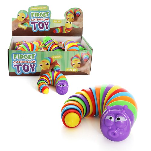 Caterpillar fidget toy pocket - caterpillar,