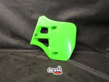 Kawasaki KX 500 1988-2004  USED GREEN  right  radiator shroud panel set KX3810
