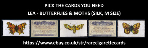 Lea butterflies moths - -,