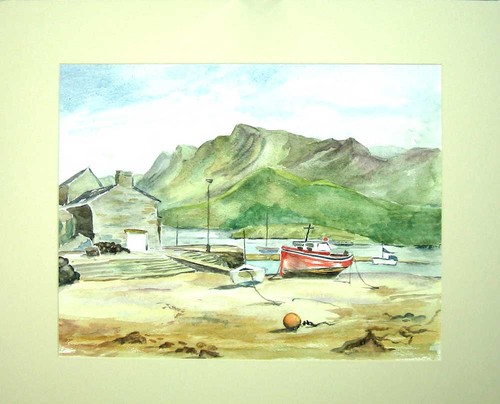 Original old vintage - original, print