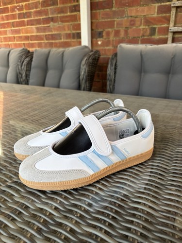 White and blue - and, adidas