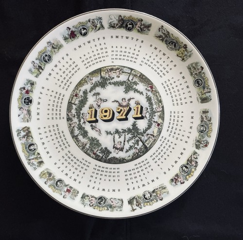 Vintage 1971 wedgwood calendar - wedgwood,