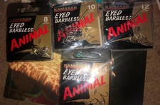 Kamasan ANIMAL  Hooks Barbless  8,10,12,14