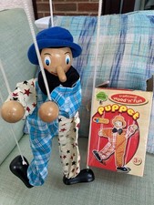 Traditional Wood N Fun Puppet with box. Puppet in great condition, box as pics
