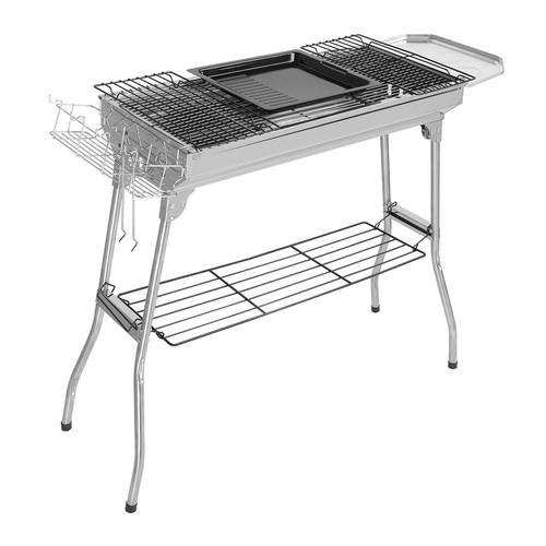 Folding bbq charcoal barbecue - bbq,
