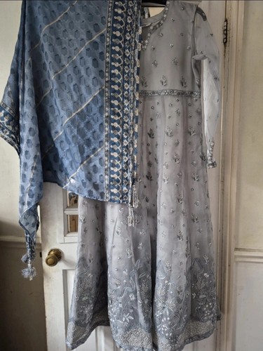 Pakistani sapphire long - pakistani, dress