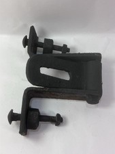 Vintage Old  Iron Barn Door Gate Post Hinge Barn Fence