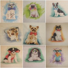NOVELTY DOGS CUSHION & BAG
