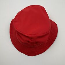 POLO Ralph Lauren Bucket Hat Red Sunny Summer Sun Cap Performance PONY S/M NWT