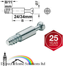 HAFELE MINIFIX S100 FIXING DOWELS FURNITURE FLAT PACK- REPLACEMENT DOWELS ONLY