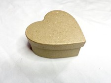4 x Kraft Cardboard Heart