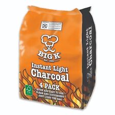 Big K Lumpwood Charcoal Barbecue, For Outdoor Barbeque Grill Camping Firelighter