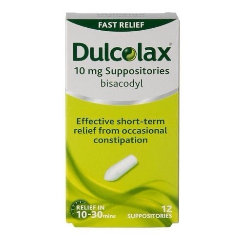 Dulcolax suppositories 10mg - dulcolax,