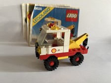 Lego 6628 Shell Tow Truck 1981 with Instructions Rare Vintage Set Car Town City