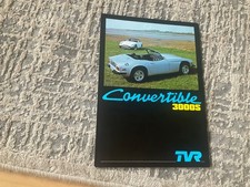 TVR  3000S. CONVERTIBLE. BROCHURE. 1978