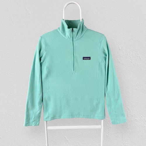 Patagonia green zip - green, 1/4