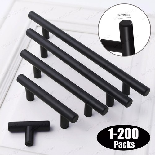 Black kitchen cabinet - black,