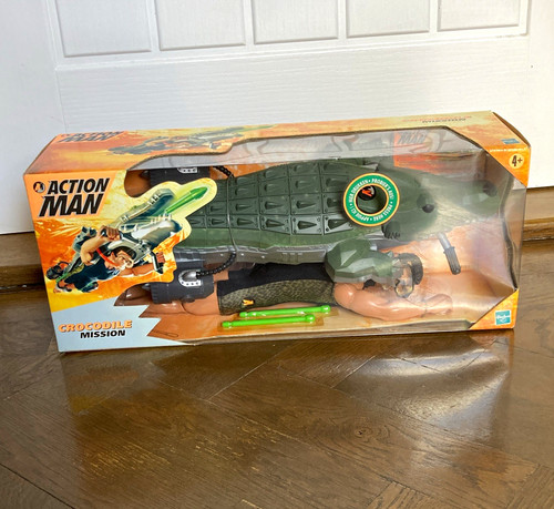 Hasbro action man crocodile - action,