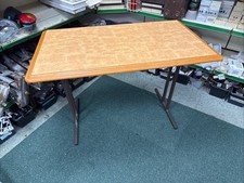 Caravan / Motorhome Free Standing Folding Table 102 X 60 Cms