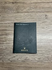 Genuine Original Rolex GMT-Master 2 II English Booklet Manual - 2008 Dated