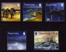 Guernsey 2003 Memories of the Second World War (1st Series) SG 979-983 MNH