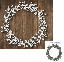 Metal Cutting Dies Wreath Leaf