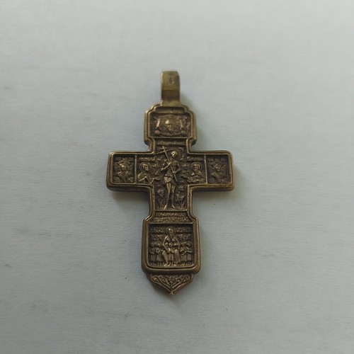 Bronze icon cross - icon,