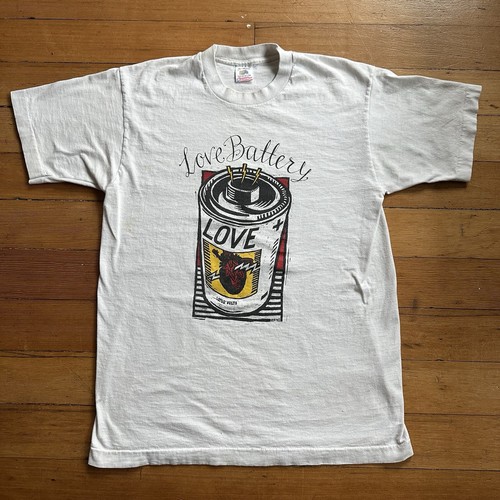 Vintage love battery dayglo - vintage,