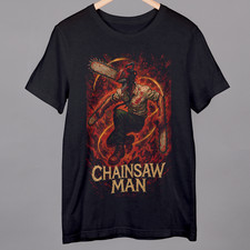 Chainsaw Man Devil T-Shirt Power Makima Anime Graphic Tee Small to 4XL