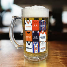 Luton Town Retro Shirt Montage