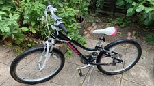Black and white MT220 Trek Bike with Shimano gears Good Condition