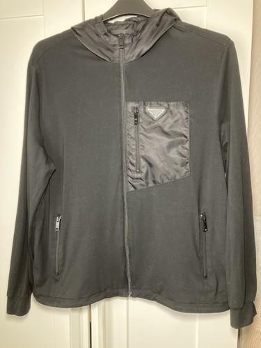 Prada black technical jacket - prada,