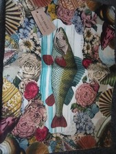 Grotto Carmine John Derian Designers Guild Cushion Cover.  60 By 45cm.