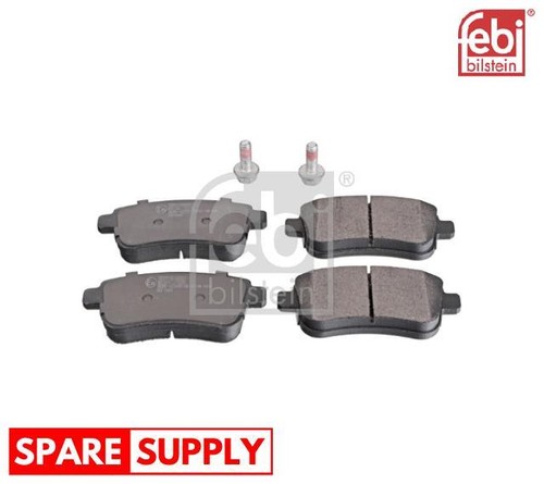 Brake pad set disc - brake, for
