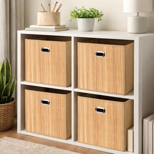 Foldable storage boxes - 4x,