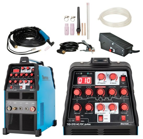 Sherman tig 210 pulse - tig,