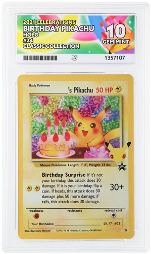 Ace birthday pikachu - 10,