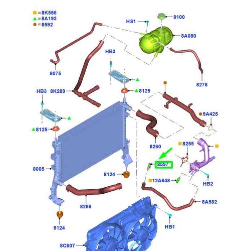 Ford mustang mk6 engine block - mustang,