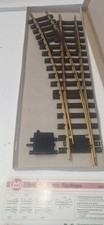 LGB 1615 LEFT  HAND R3 POINTS  TURNOUT G SCALE MANUAL  SWITCH BRASS TRACK