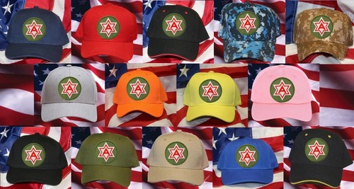 Army 6th hat - hat, patch
