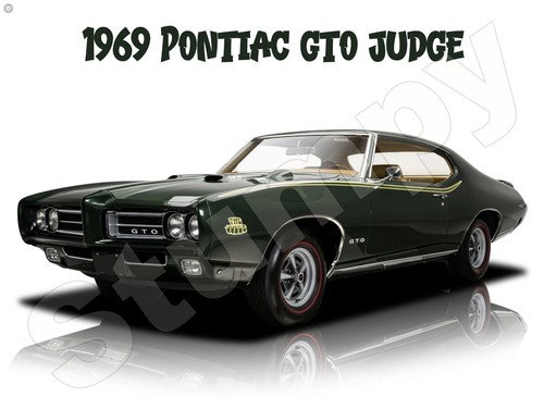1969 pontiac gto judge metal - pontiac,