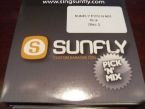 Sunfly karaoke disc pick mix - sunfly,