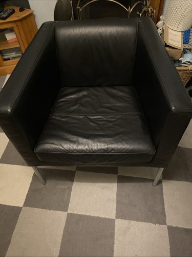Ikea black leather - ikea, tub