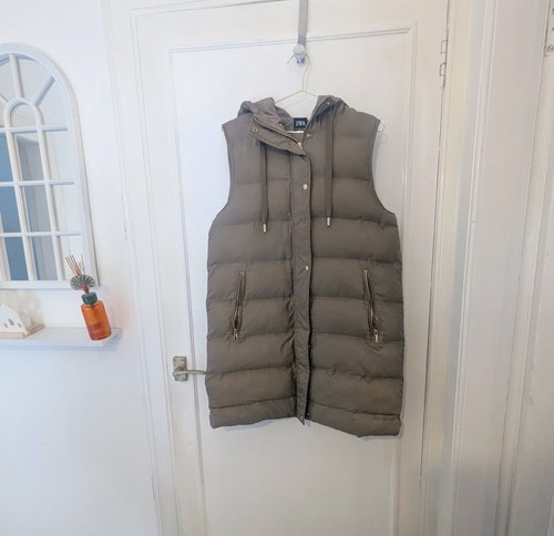 Zara women gilet body warmer - zara,